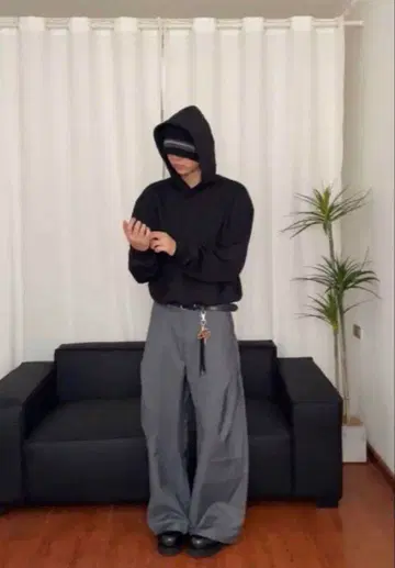 OKINE 변형 와이드 슬랙스 후카미 코우타