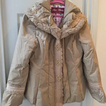 슈퍼 뷰티 슈퍼뷰티 베이지 다운 자켓 42