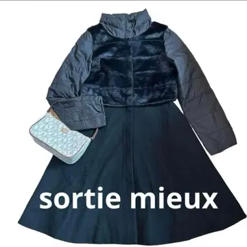 sortie mieux 솔티뮤 다운 코트 다운 아우터
