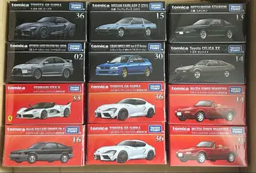 미개봉 새상품 슈링크 포함 토미카 프리미엄 묶음 판매 12대 세트