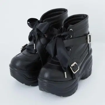 에이엔케이 벨트 통굽 스니커즈 Jamie 에이엔케이 블랙