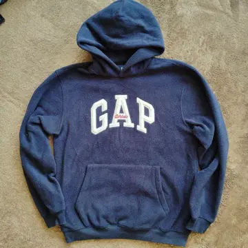 GAP 네이비 후드 부착 후드티 S