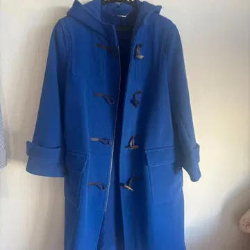 미라 오웬 더플 코트 블루