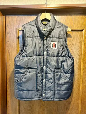 70s 80s Swingster 다운 베스트 빈티지 블랙