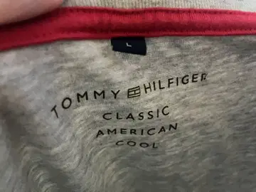 TOMMY HILFIGER 미국 국기풍 T셔츠 L