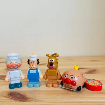 호빵맨 블록 라보 잼 아저씨 바타코 씨 치즈 호빵맨 호