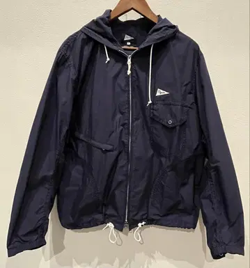 필그림 서프 서플라이 Pilgrim 아우터 나일론 후드티 네이비