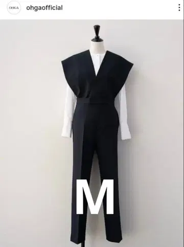 OHGA 오오가 2way 살로펫 올인원 블랙 M 사이즈