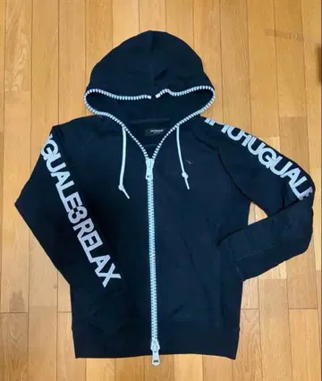 [ 우노피우노우과레토레 릴렉스 ] 빅 지퍼 후드티