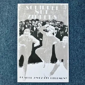 스쿼럴 넛 지퍼스 라이브 포스터