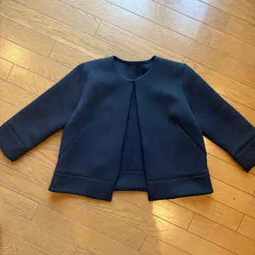 새상품 노카라 블랙 자켓