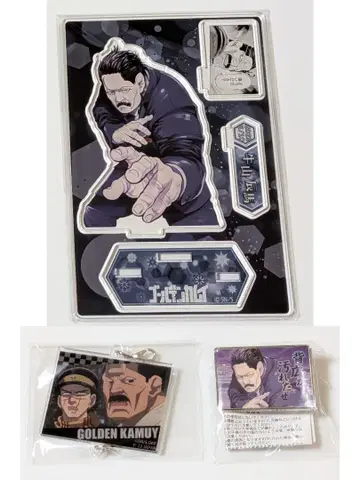 골든 카무이 우시야마 2023 생일 명장면 디오라마 피규어 아크릴 스탠드