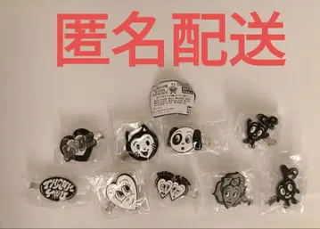 Chocomoo 캡슐 헤어 클립 가챠 새상품 가챠가챠 9개 컴프