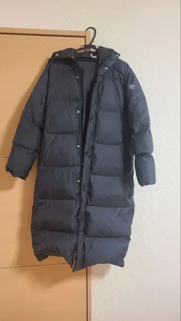 DESCENTE 벤치 코트 M 블랙