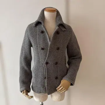 로베르토 코리나 / 니트 자켓 / 로우 게이지 / 그레이 / 46