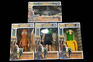 ITALIAN BRAINROT 피규어 4체 세트