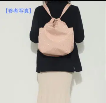 Y'SACCS 이자크 발수 도트 자카드 경량 2웨이 숄더 백팩