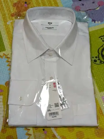 UNIQLO 슈퍼 논아이론 셔츠 3XL 화이트
