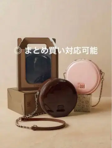 [ 미사용 새상품 ] Darich 마카롱 미니백 BLACK