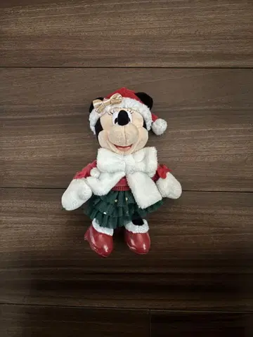 디즈니 크리스마스 2025 미니 마우스 인형 배지