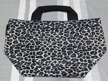 [새상품] Herve Chapelier 레오파드 무늬 토트백