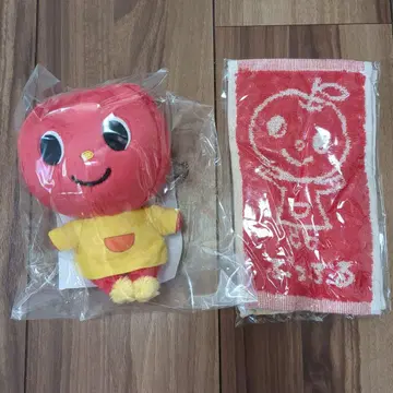 푸푸루 봉제 인형과 타월 손수건 세트