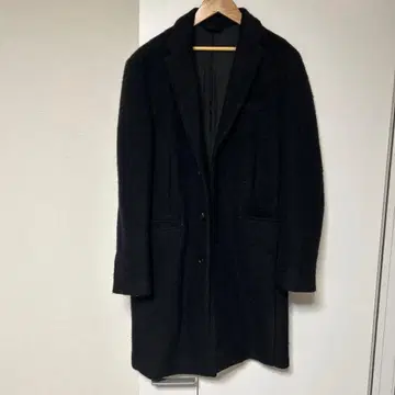 URBAN RESEARCH 블랙 울 코트 M