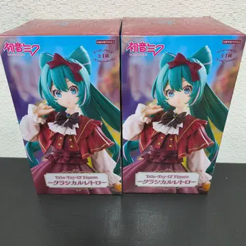 [미개봉 새상품] 하츠네 미쿠 클래시컬 레트로 2체 세트