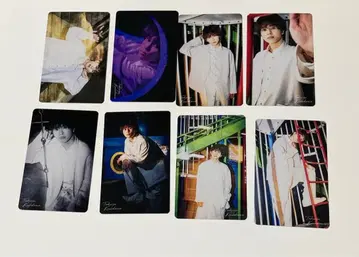 초특급 타쿠야 쿠사카와 타쿠야 팬미 트레이딩 카드 8장