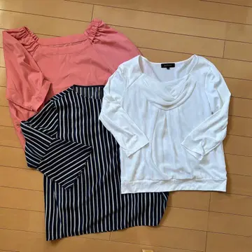 Reflect 등 상의 3세트 L