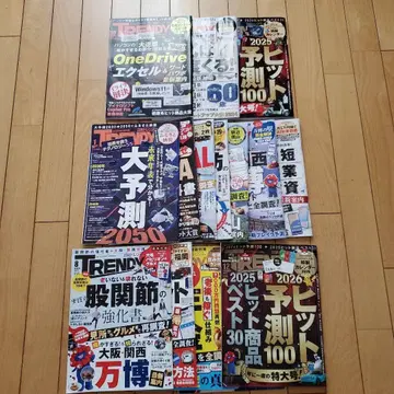 닛케이 트렌디 묶음 판매 15권