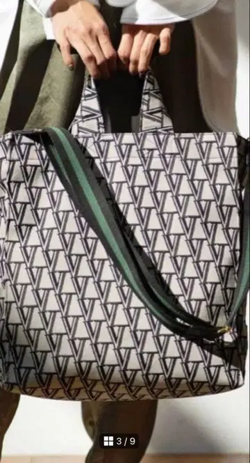 VERMEIL par iena 자카드 모노그램 토트백