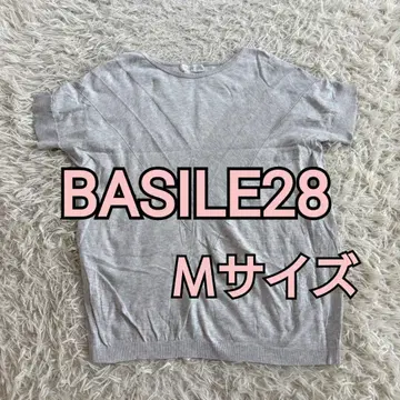 BASILE28 반팔T셔츠 코튼100% M사이즈