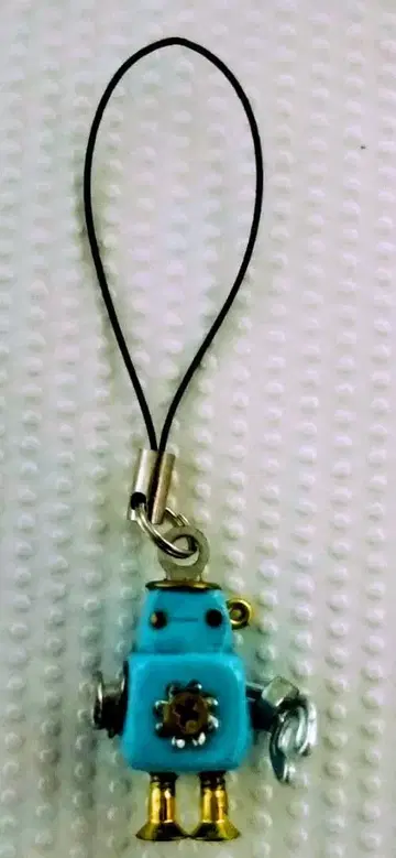 미니 로봇 스카이블루 로봇형 스트랩