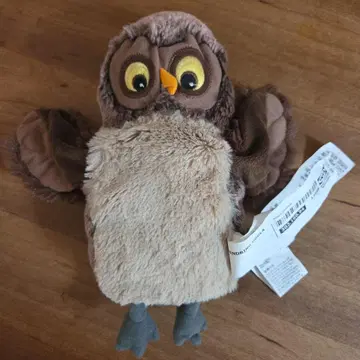 IKEA 올빼미 퍼펫 봉제 인형