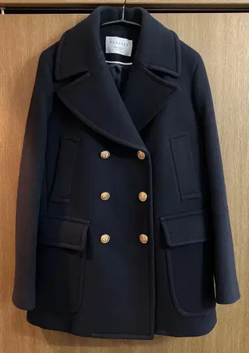 MACPHEE TOMORROWLAND 피코트 네이비 새상품급