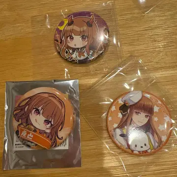 컬러풀 피치 에토 캔 배지 세트