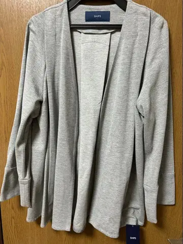 [미사용] 택 포함 SHIPS 그레이 가디건