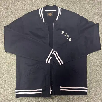 리얼 맥코이 BUCO 블랙 집업 맨투맨