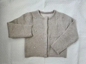 내추럴 꾸뛰르 [어른내추] 노카라 비쥬 니트 코트 택 포함 새상품