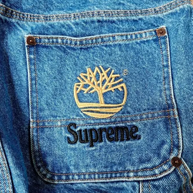 シュプリーム ティンバーランドパンツ supreme Timberland Double
