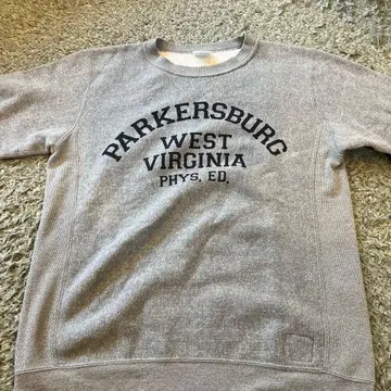 Champion 그레이 스웨트 셔츠 X-LARGE