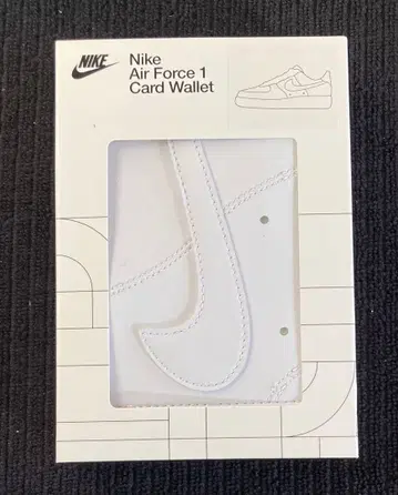 [ 새상품 ] Nike Air Force 1 카드 지갑 화이트