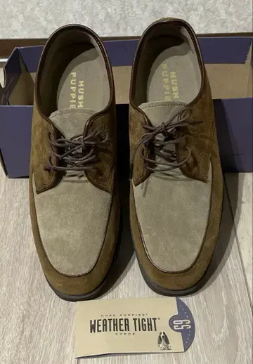 Hush Puppies 2톤 스웨이드 신발