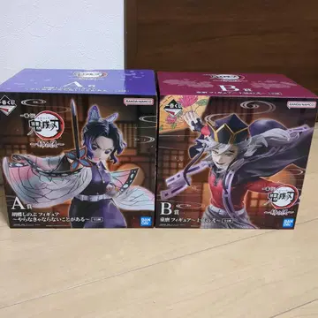 제일복권 귀멸의 칼날 A상 코쵸우 시노부 B상 도우마 피규어