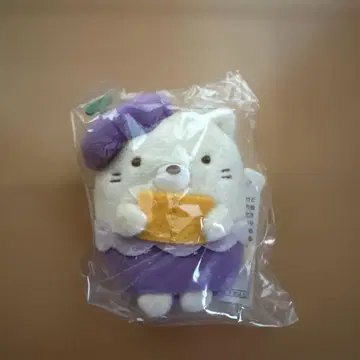 스미코구라시 테노리 봉제 인형 고양이 검정 북카페