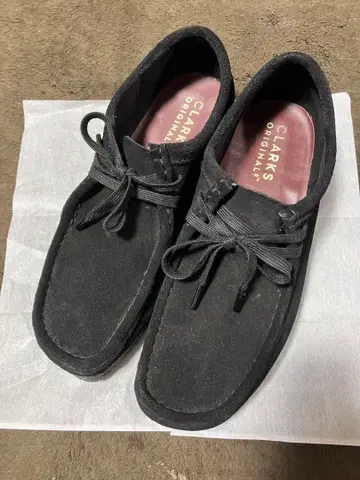 CLARKS ORIGINALS 클락스 왈라비 블랙 블랙
