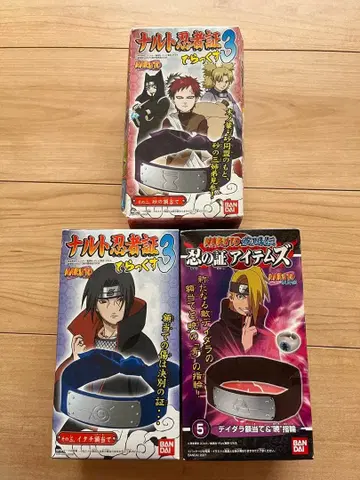 NARUTO 닌자 증명 락스 닌자의 증명 아이템즈 이타치 가아라 데이다라