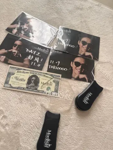 Hilcrhyme Moments 콘서트 굿즈