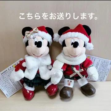 디즈니 2025 크리스마스 미키 미니 인형 배지